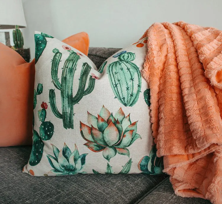 وسادة أريكة مريحة بطانية